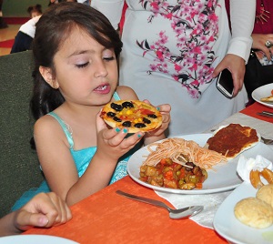Özel çocuklara özel yiyecekler