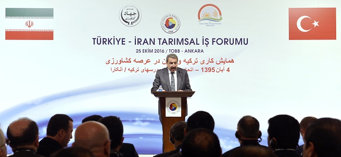 Faik Yavuz: "İran’a dönük yaptırımlara son veren Ocak ayında imzalana anlaşma, Türk iş dünyası tarafından sevinçle karşılandı. Biz, TOBB olarak, İran ile olan ilişkilerimize çok büyük önem veriyoruz."